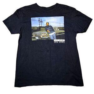 Ice Cube T Shirt Men's El Camino Boys N The Hood Graphic Tee Black‎ XL